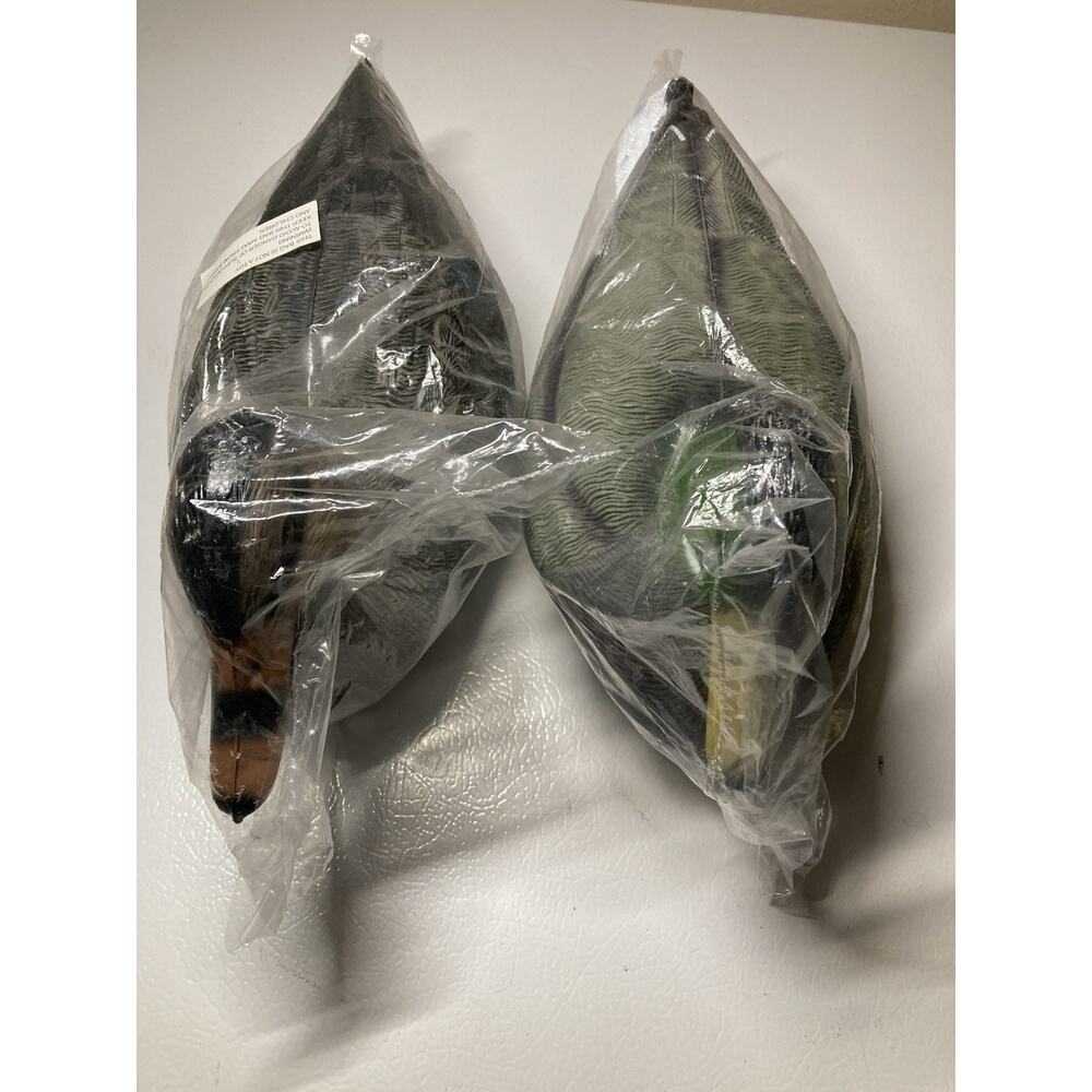 New Duck Decoys Mallard & Hen Set of Two